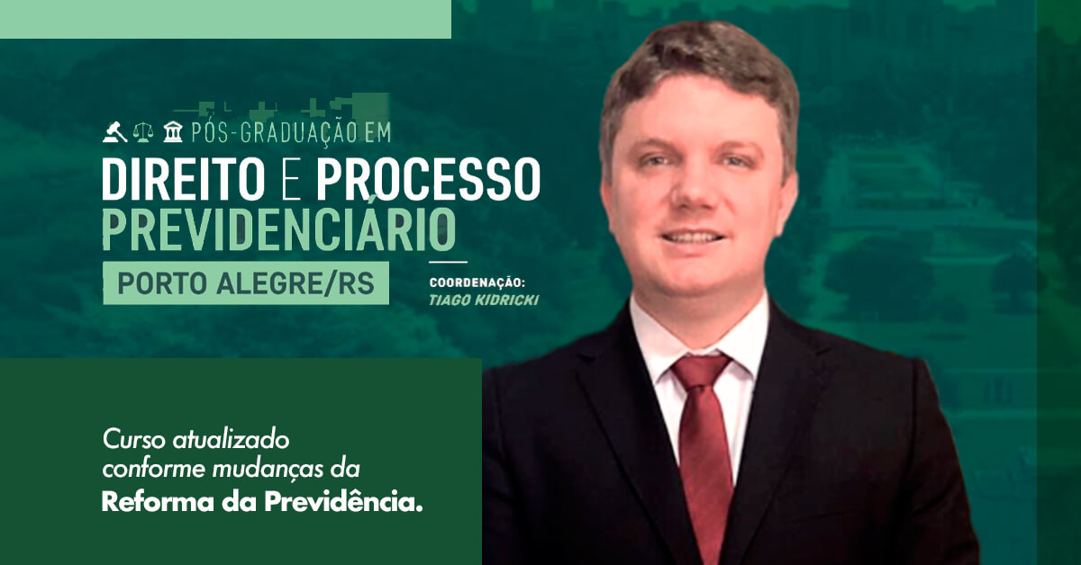 pós-graduação em direito previdenciário